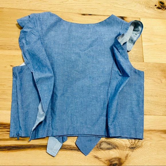 Viva Aviva Magnolia Chambray Top EUC - Picture 9 of 16